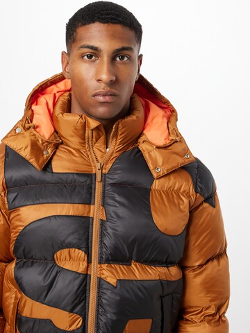 LACOSTE Winter Jacket in Brown