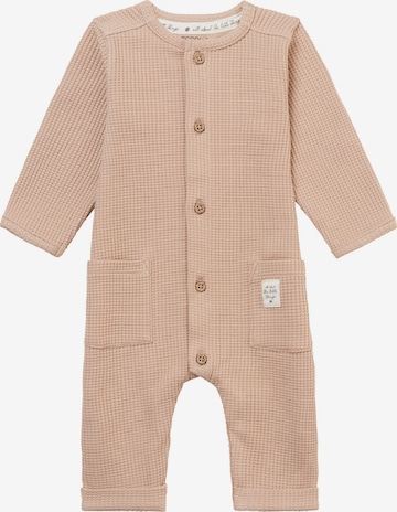 Noppies - Pijama entero/body en beige: frente