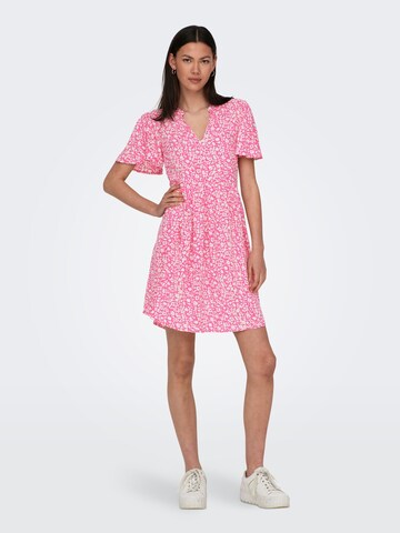 JDY Jurk 'Starr' in Roze