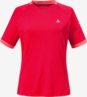 Schöffel Functioneel shirt 'Rodica' in Rood: voorkant