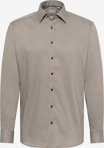 ETERNA Businesshemd in Braun: Vorderseite