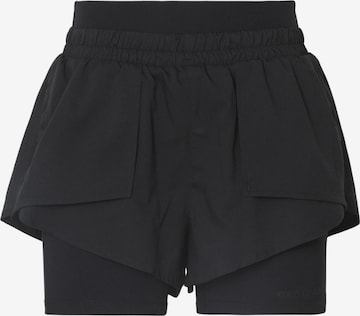 Girlfriend Collective Regular Housut ' Fallon ' värissä musta: etupuoli