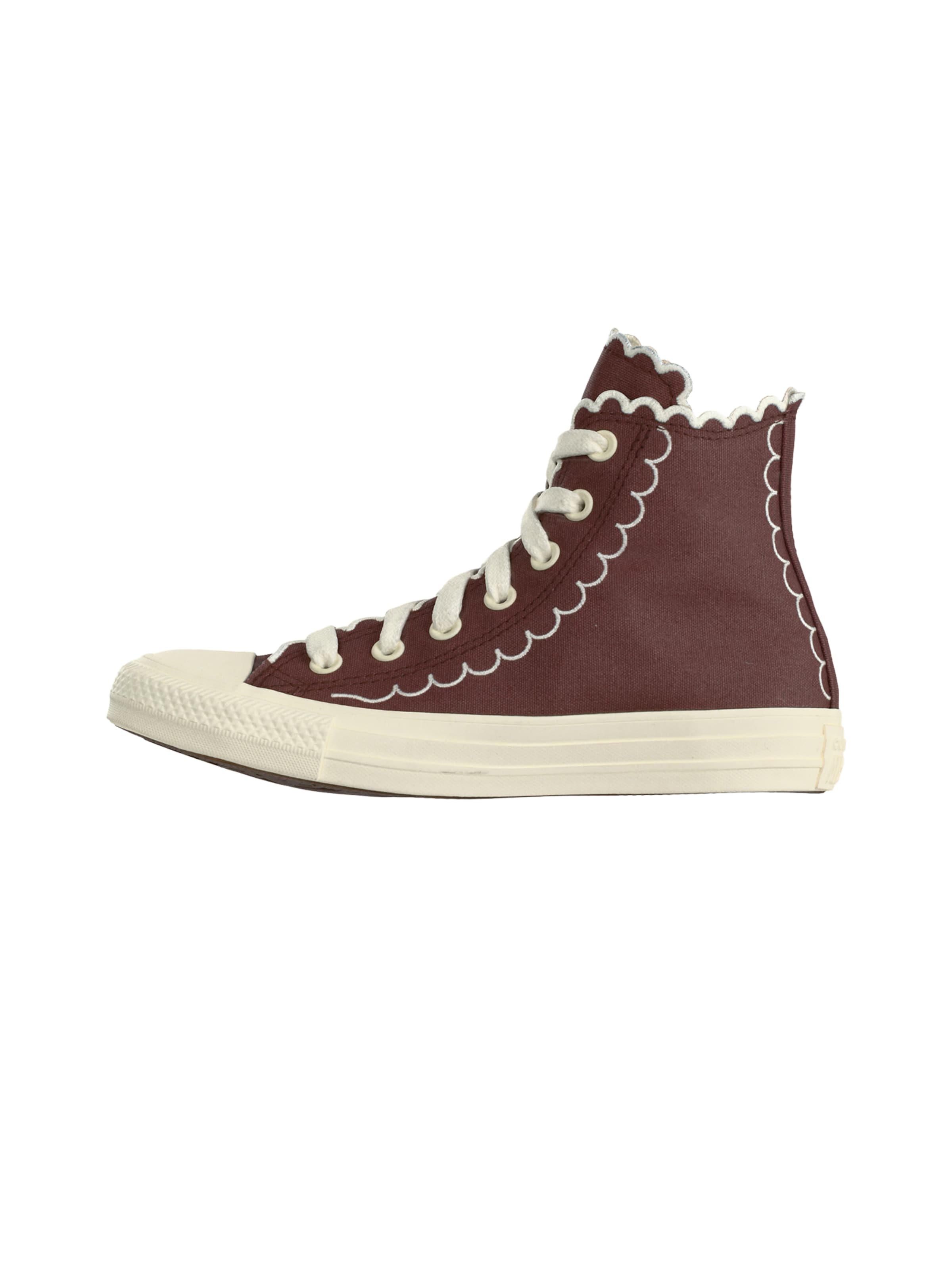 Baskets hautes 'CHUCK TAYLOR ALL STAR' CONVERSE en marron : devant