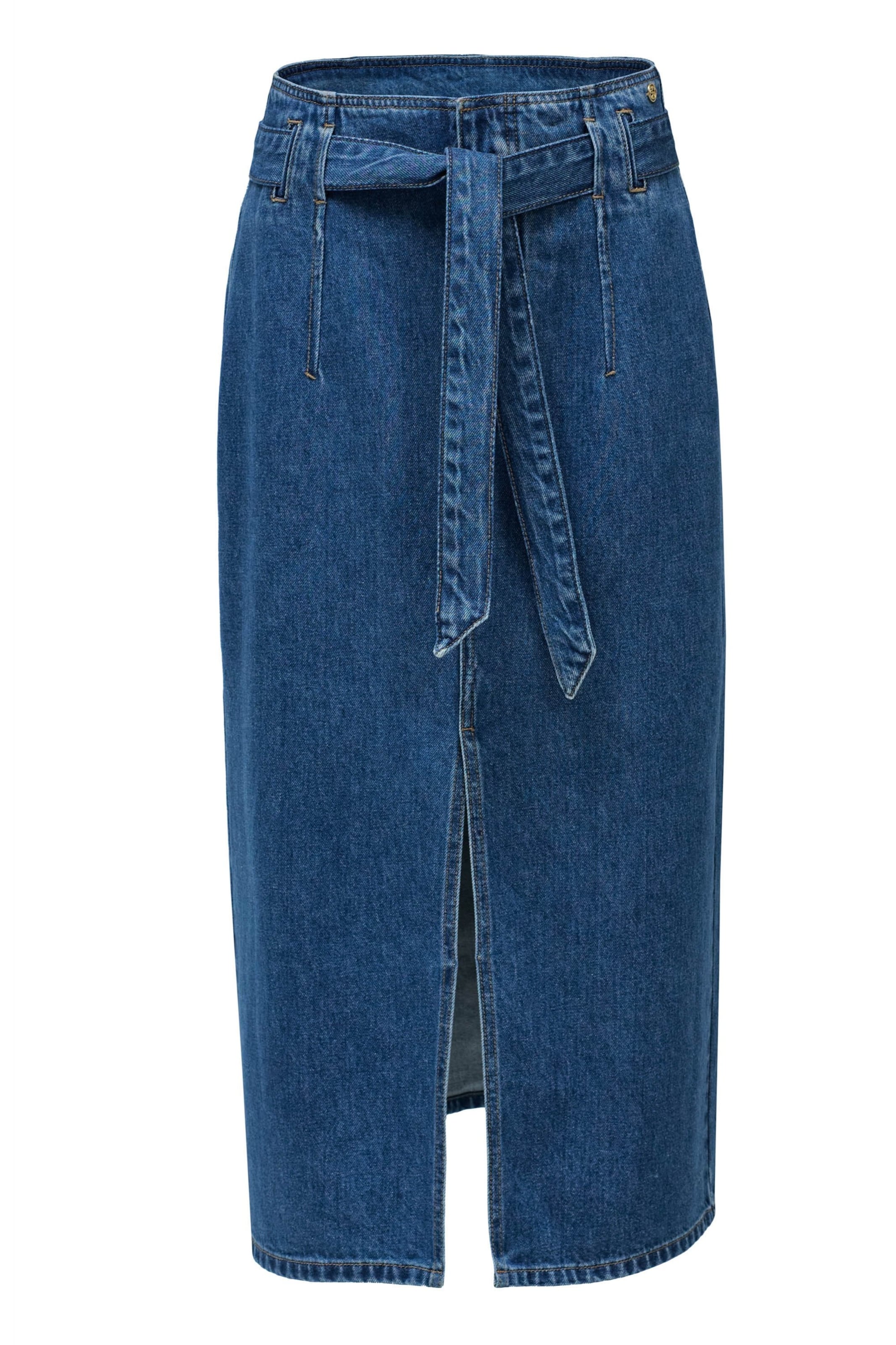 Salsa Jeans Skirt in Blue: front