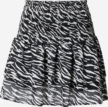 Colourful Rebel Skirt 'Miggy' in Black: front