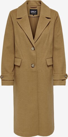 ONLY Between-seasons coat 'ANNA' in Brown: front