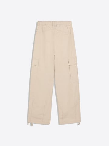 Loosefit Pantaloni cargo di Bershka in marrone