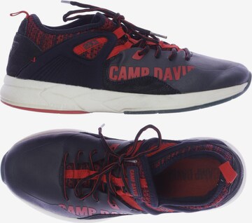 CAMP DAVID Sneaker 42 in Blau: predná strana