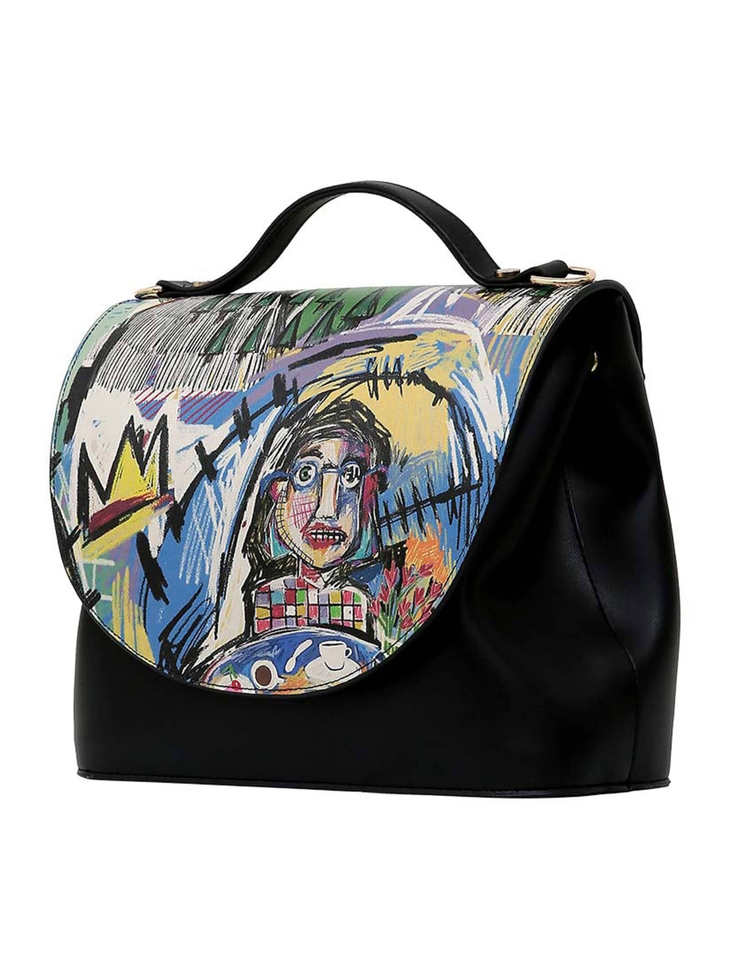 DOGO Crossbody Bag 'Live and Save' in Black