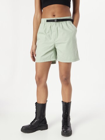 NAPAPIJRI Normální Kalhoty 'DRU' – zelená: přední strana