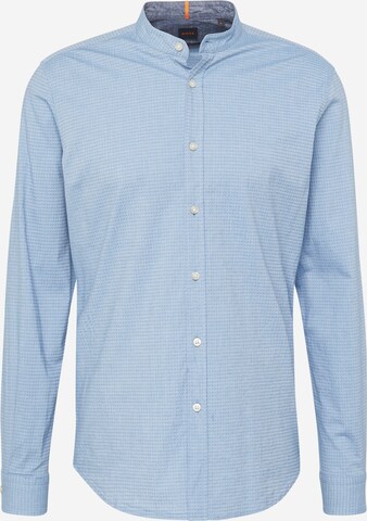 BOSS - Camisa 'Race' em azul: frente