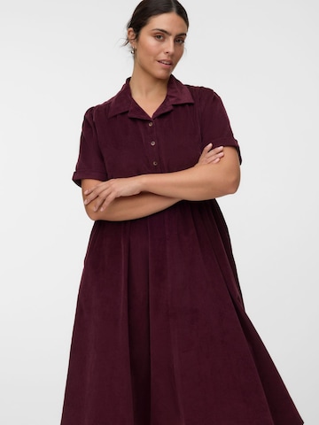 Vero Moda Curve Blousejurk 'VMRay' in Rood