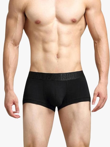 SEOBEAN Boxer shorts 'Solid' in Black: front