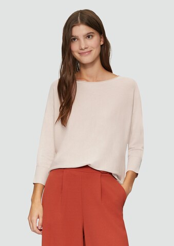 QS Trui in Roze: voorkant
