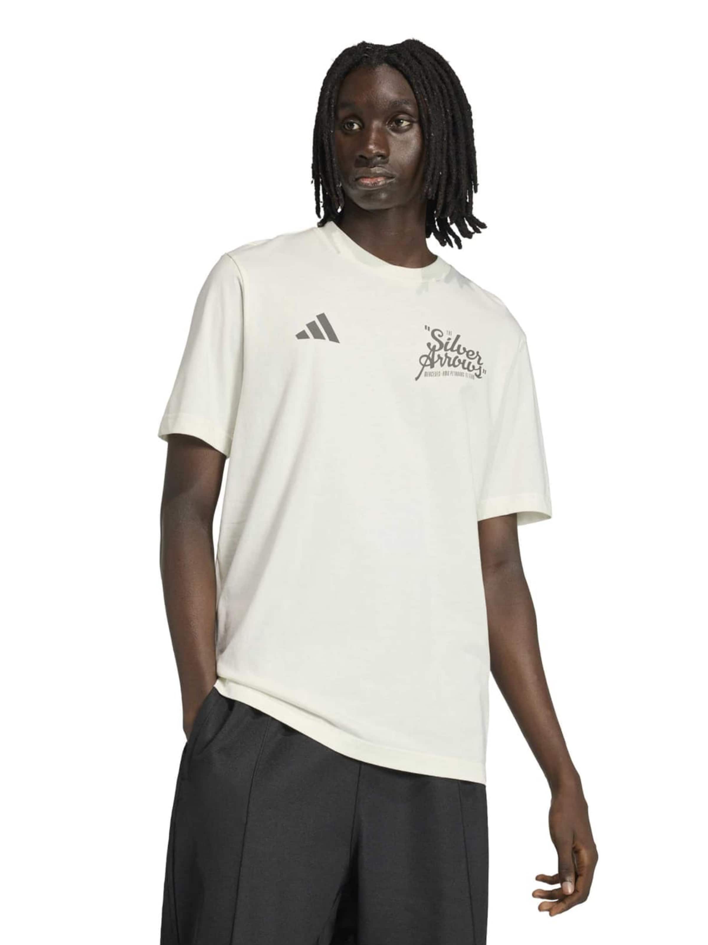 ADIDAS SPORTSWEAR Koszulka funkcyjna 'MER SA 02' w kolorze biały: przód