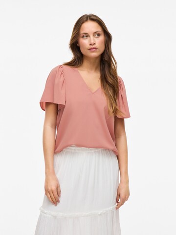 VILA Blouse in Pink: front