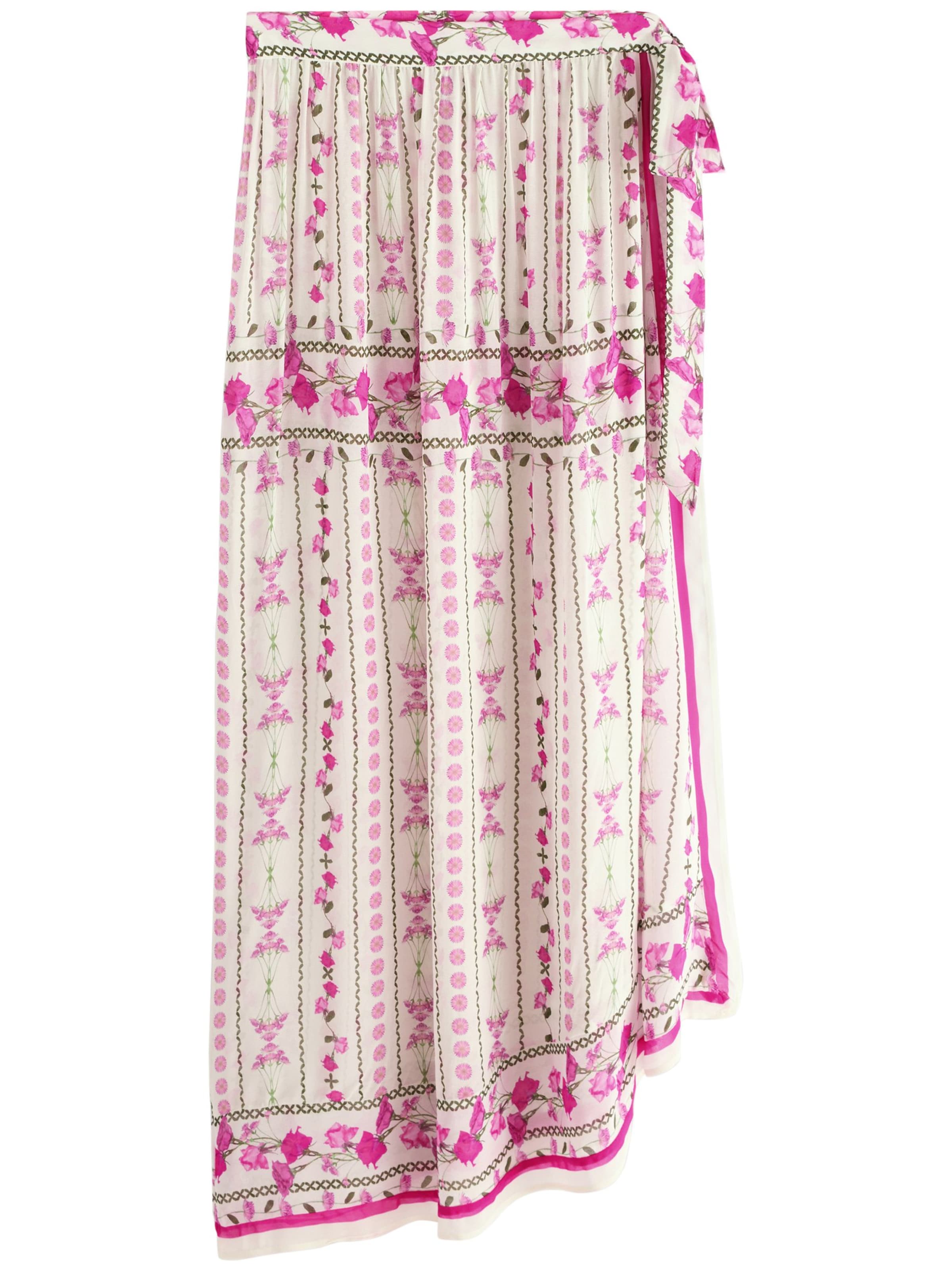 B by Ted Baker - Toalla de playa en blanco: frente