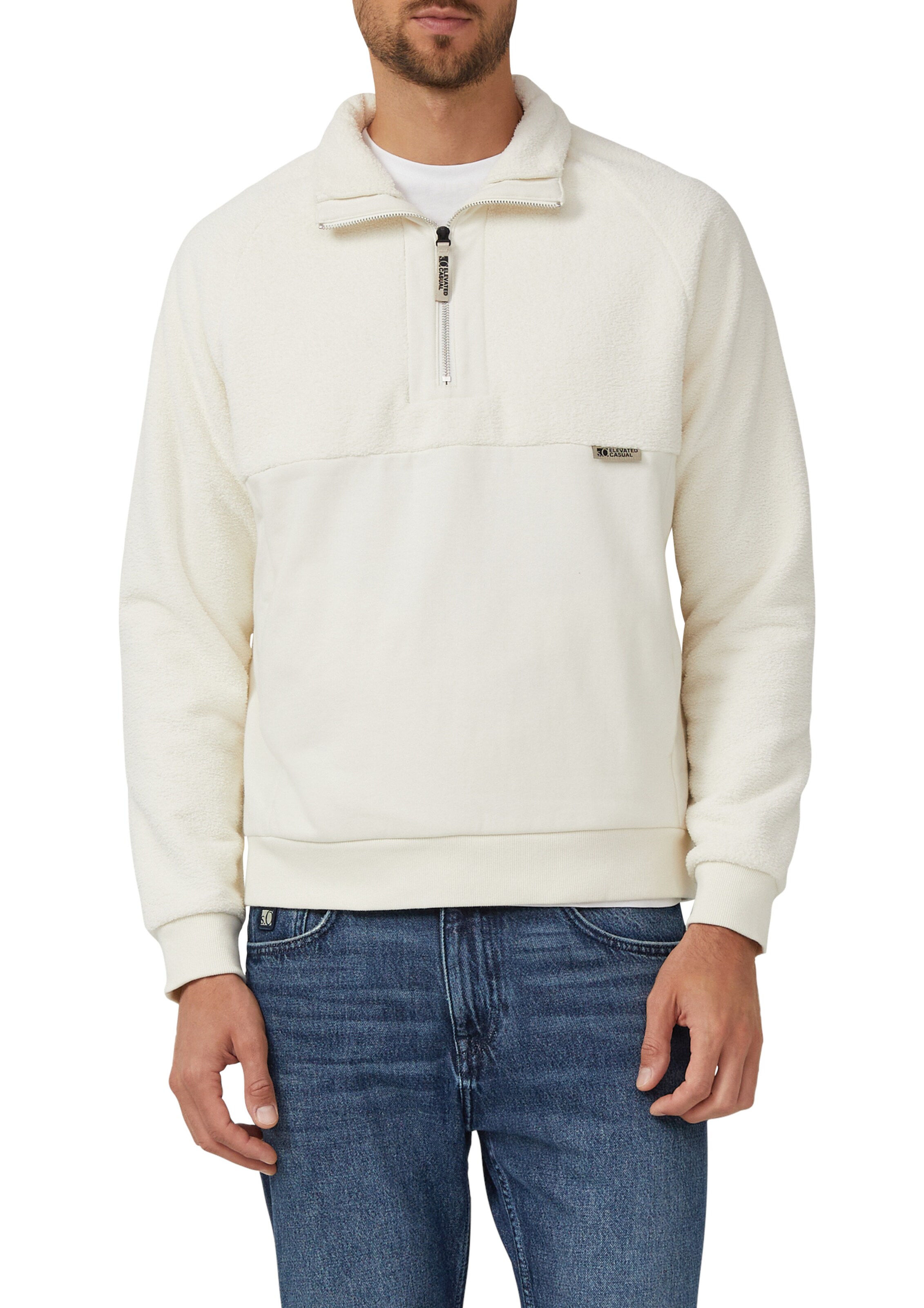 s.Oliver Sweatshirt in Wit