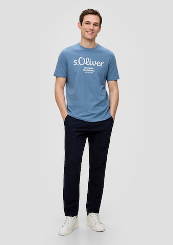 s.Oliver T-shirt i blå