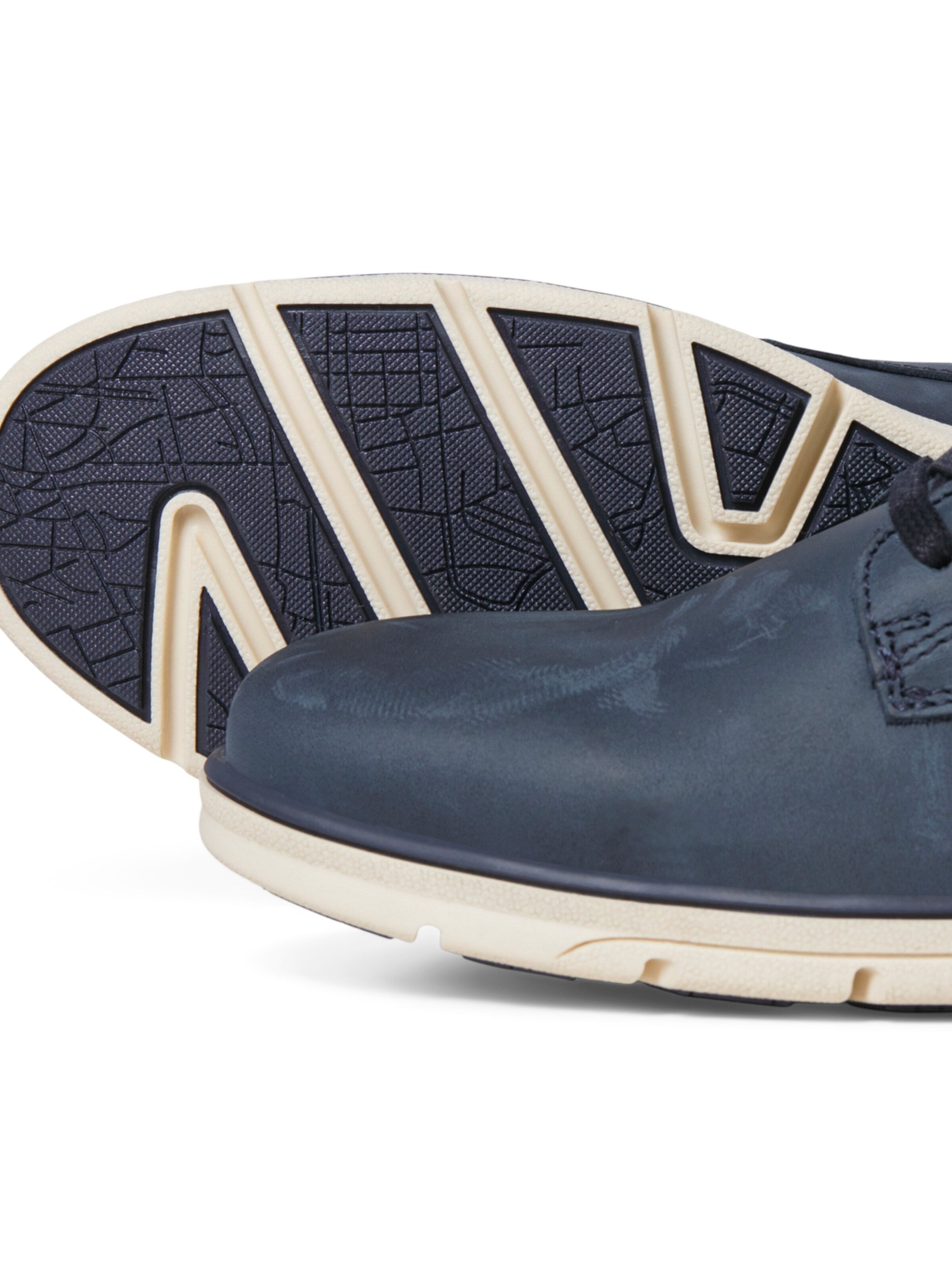 JACK & JONES Μπότες με κορδόνια 'JFWGLENDALE' σε μπλε