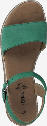 s.Oliver Sandals in Green