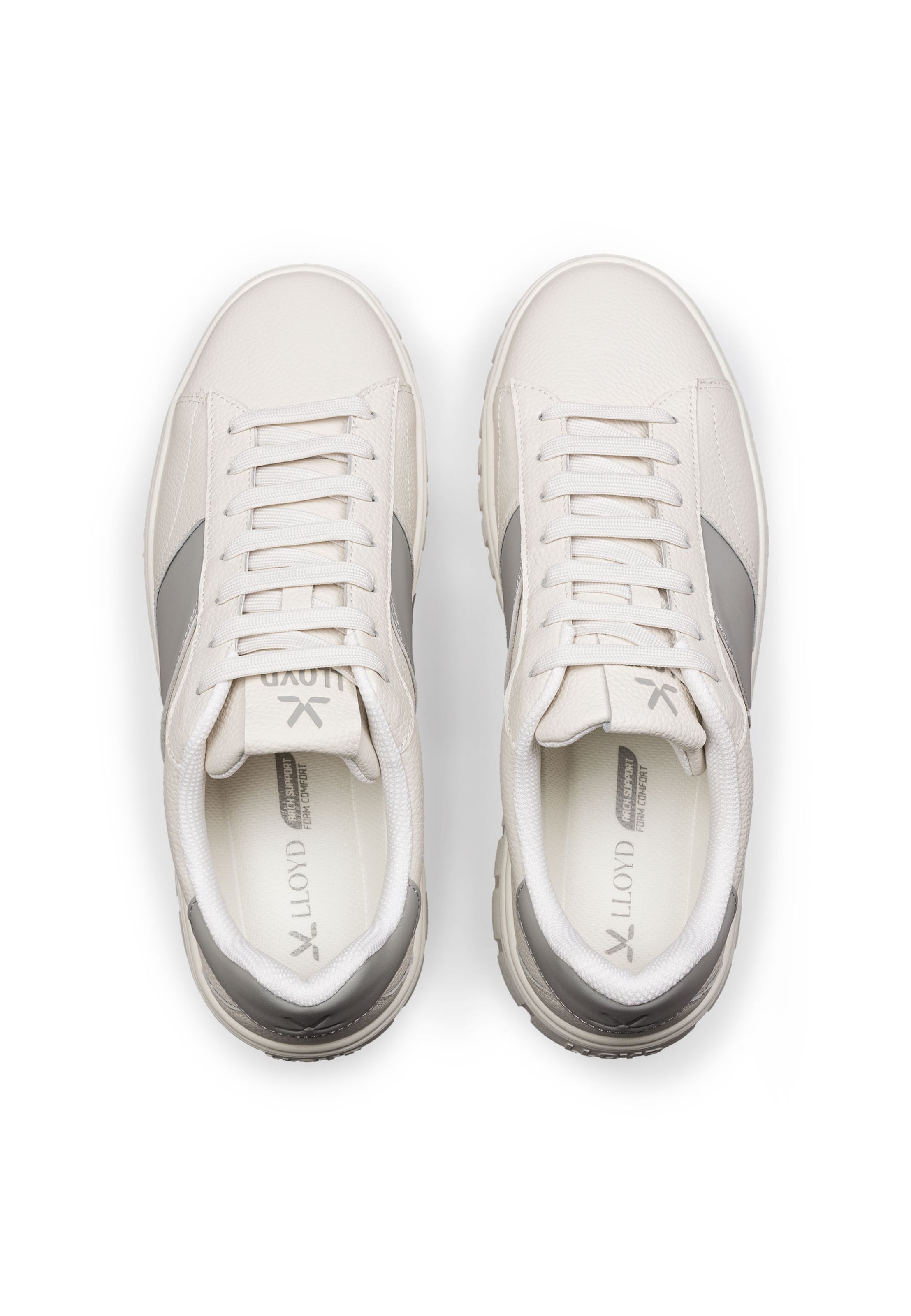 Baskets basses 'TORO FLEX' LLOYD en blanc
