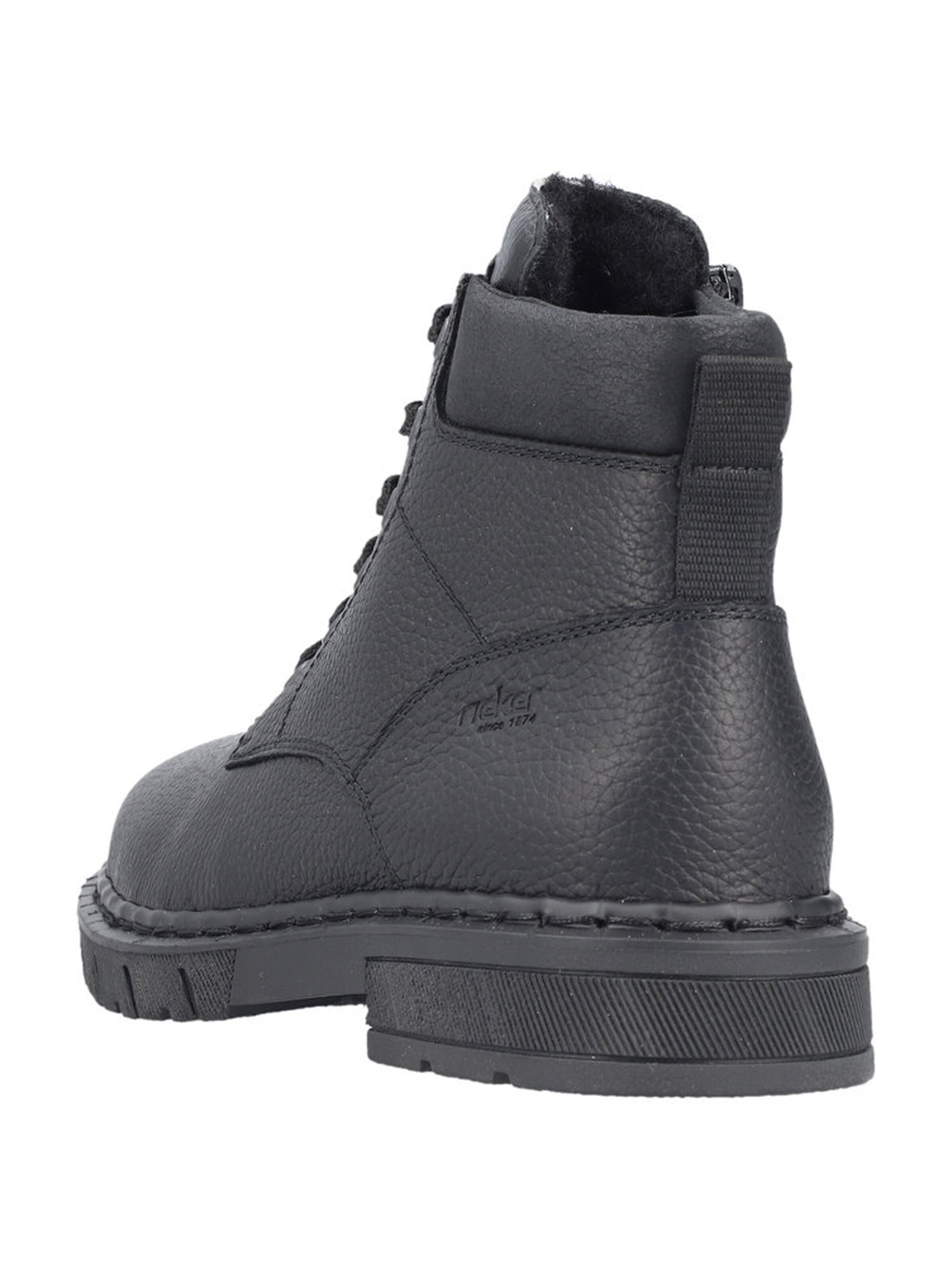 Rieker Šněrovací boty – černá