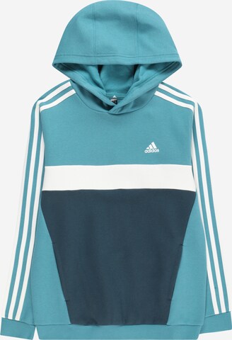 ADIDAS PERFORMANCE Sportief sweatshirt 'Tiberio' in Blauw: voorkant