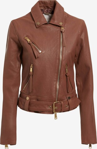 GUESS Between-Season Jacket in Brown: front