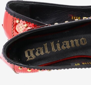 Galliano Ballerinas 38 in Rot