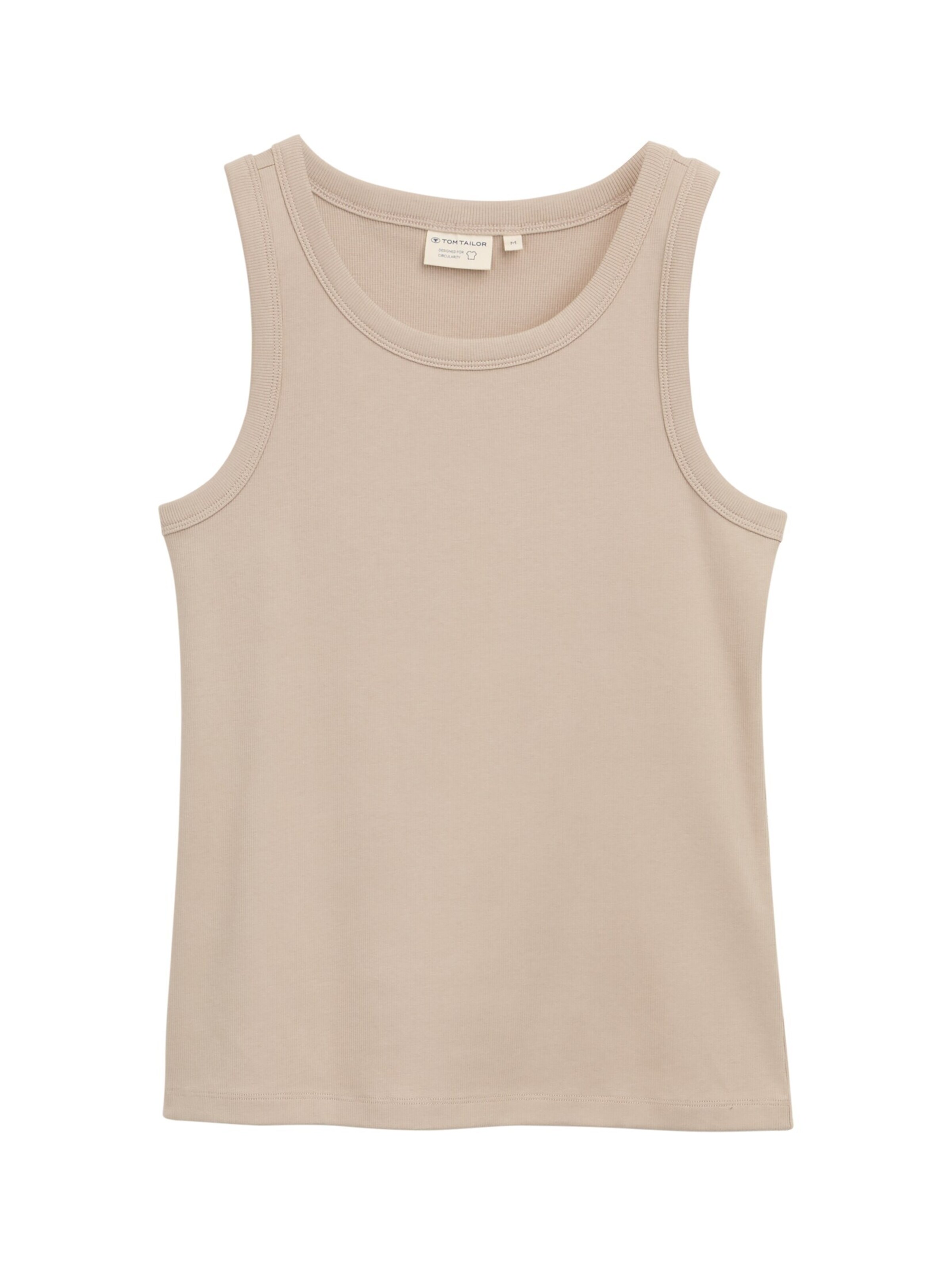 TOM TAILOR Top in Grau: Vorderseite