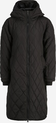 Vero Moda Tall Winterjas 'HUDSON' in Zwart: voorkant