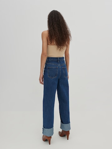 EDITED Wide leg Jeans 'Laura' in Blue