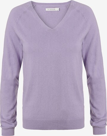 TATUUM Sweater 'BASKO' in Purple: front