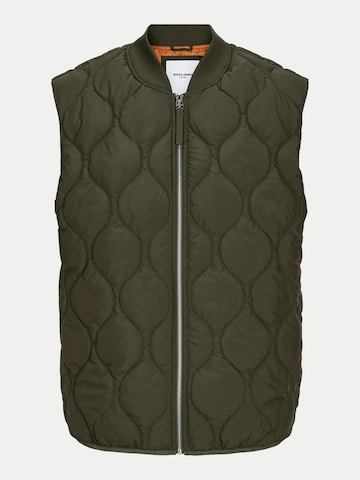 Gilet Jacks & Jones en vert : devant