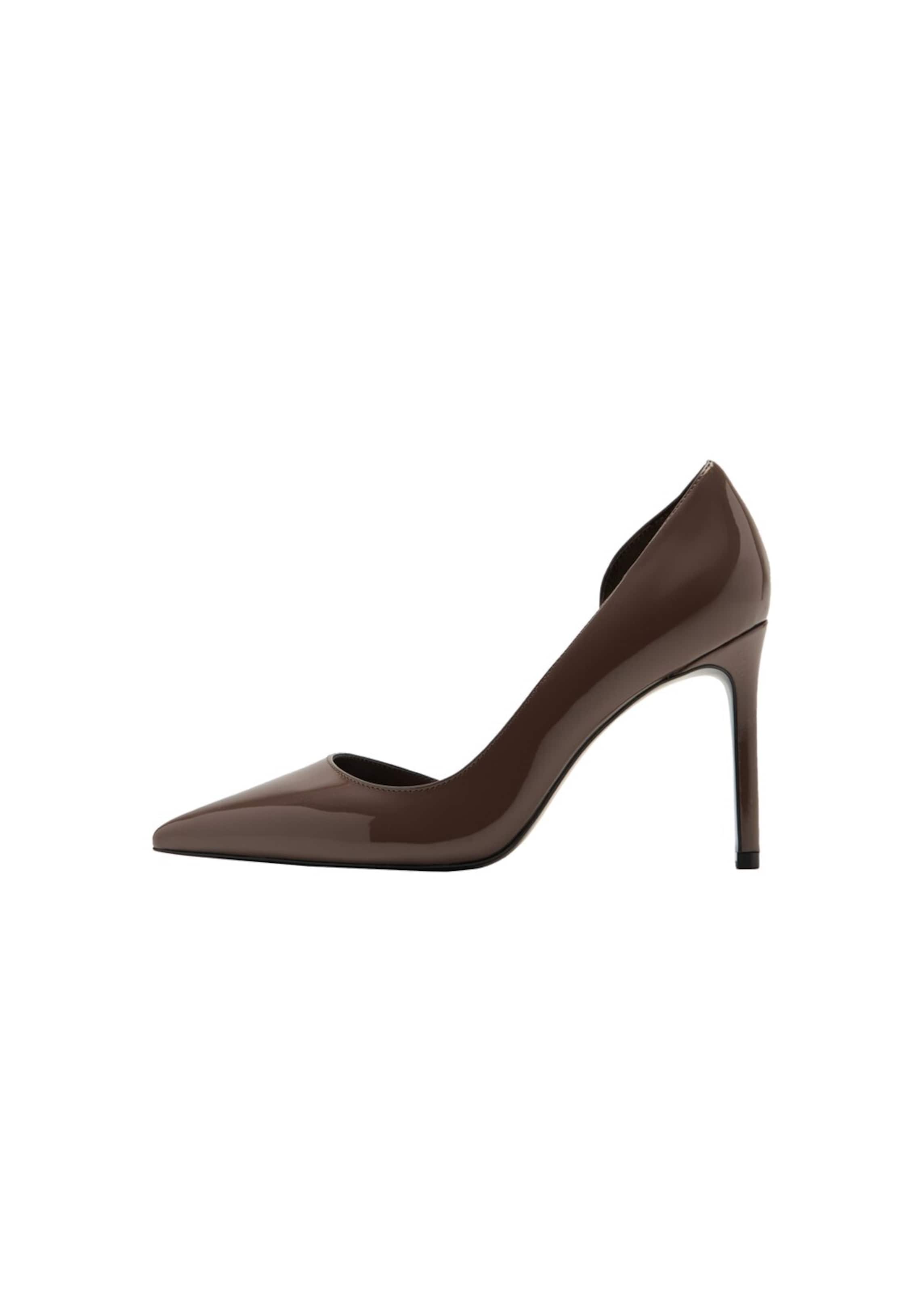 MANGO Pumps 'Audreybe' in Brown: front