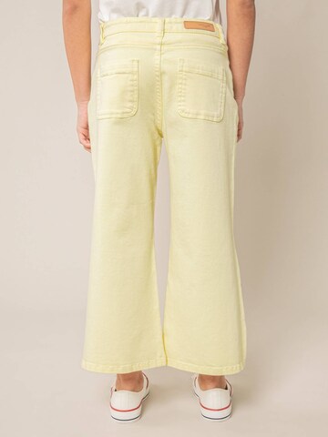 Wide Leg Jean 'Lilloo' Deeluxe en jaune