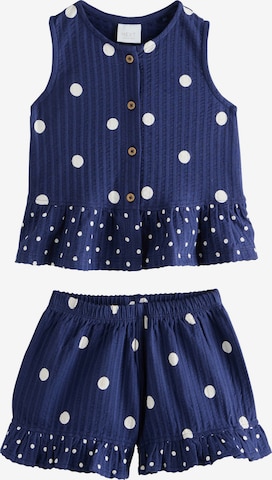 Set di Next in blu: frontale