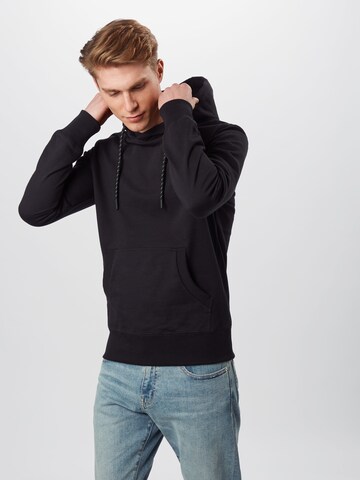 Superdry Regular Fit Hoodie 'Collective' in Schwarz: predná strana