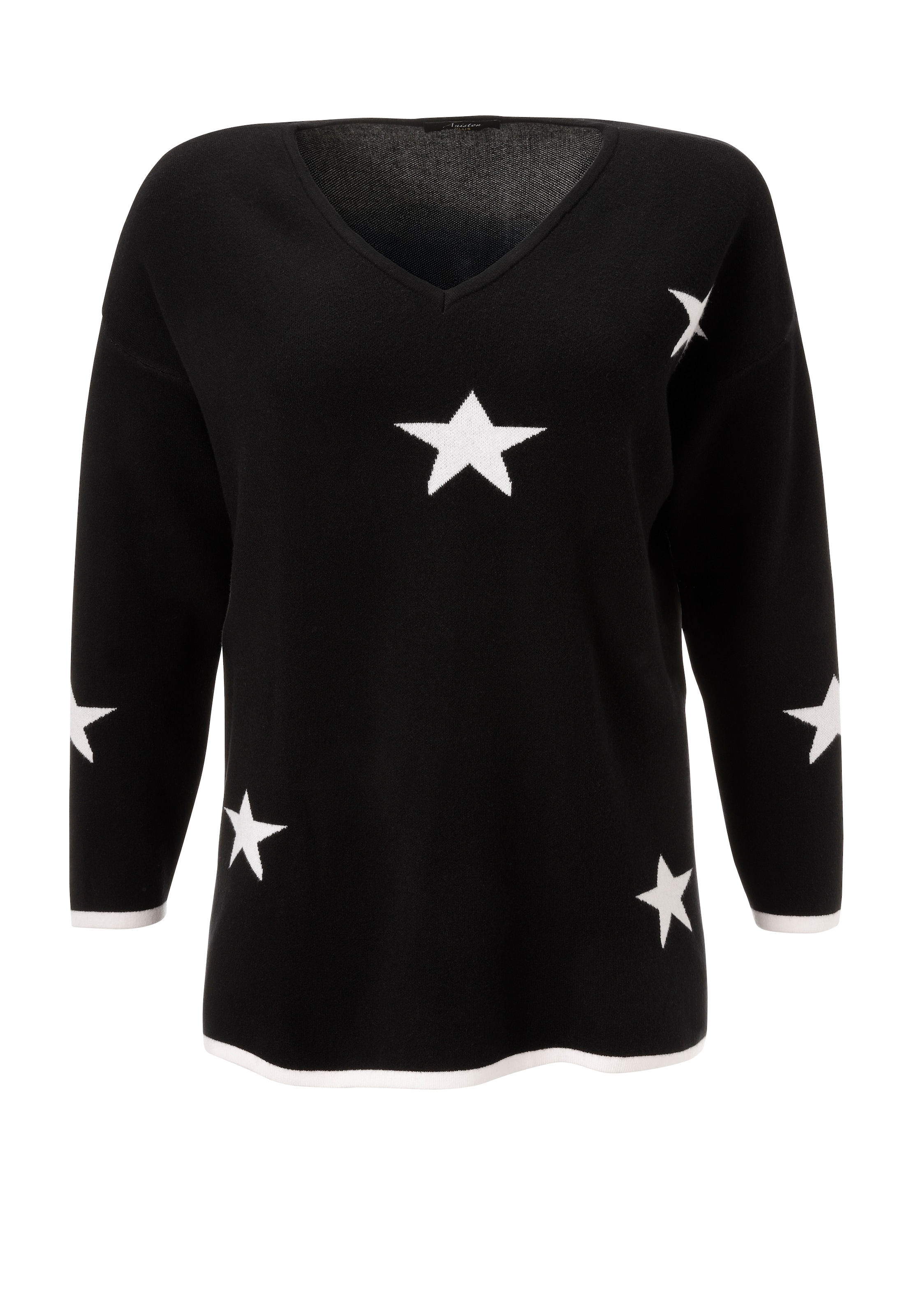 Aniston Pullover in Schwarz: Vorderseite