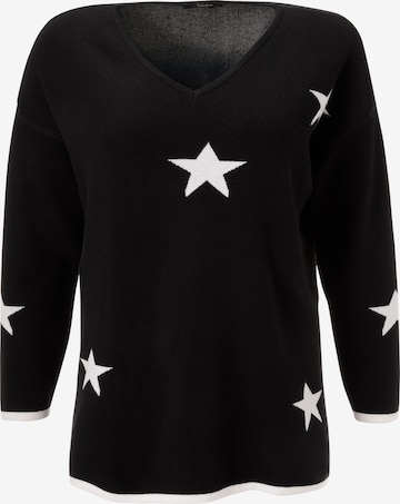 Aniston Sweater in Black: front
