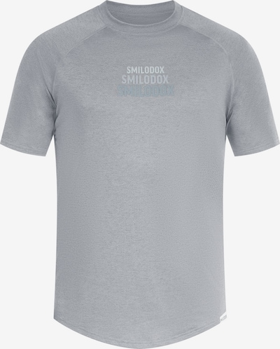 Smilodox Functioneel shirt in de kleur Stone grey / Lichtgrijs / Donkergrijs, Productweergave