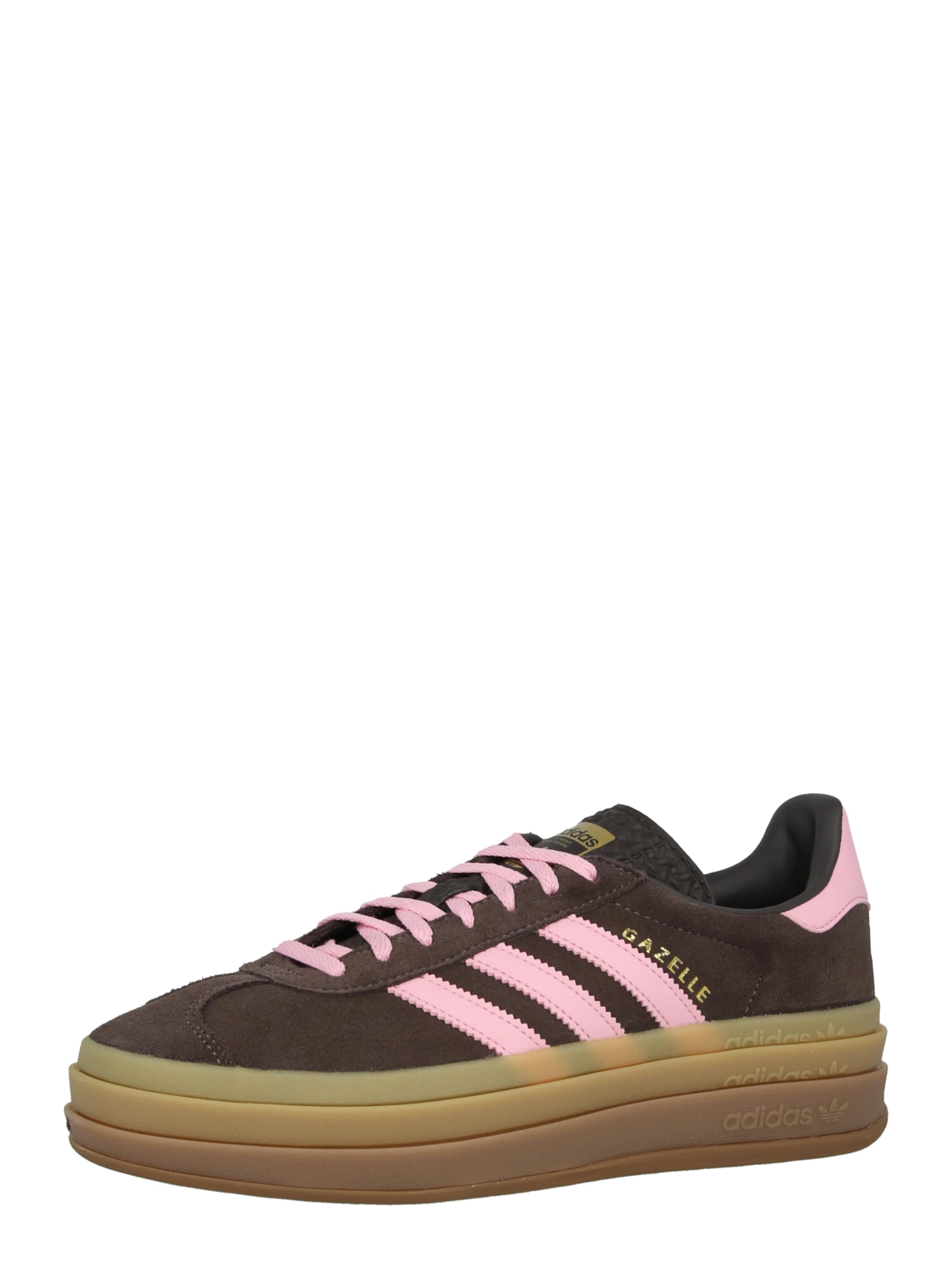 Sneaker low 'GAZELLE BOLD' de la ADIDAS ORIGINALS pe maro: față