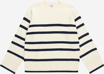 Vero Moda Girl Свитер 'Vmsaba' в Бежевый: спереди