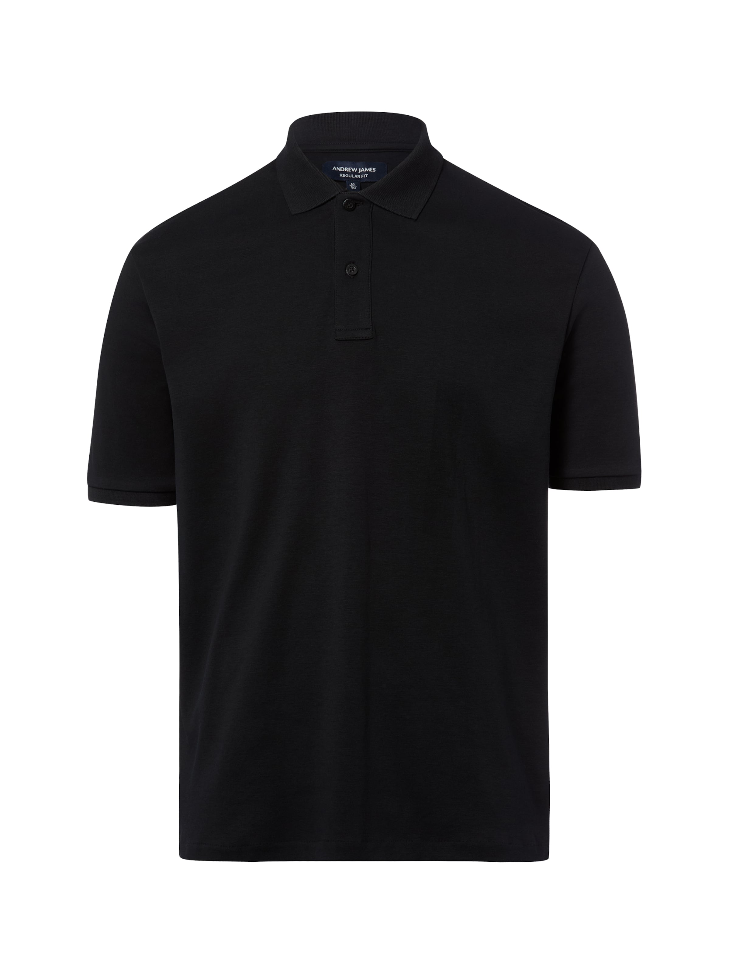 Andrew James Shirt in Black: front