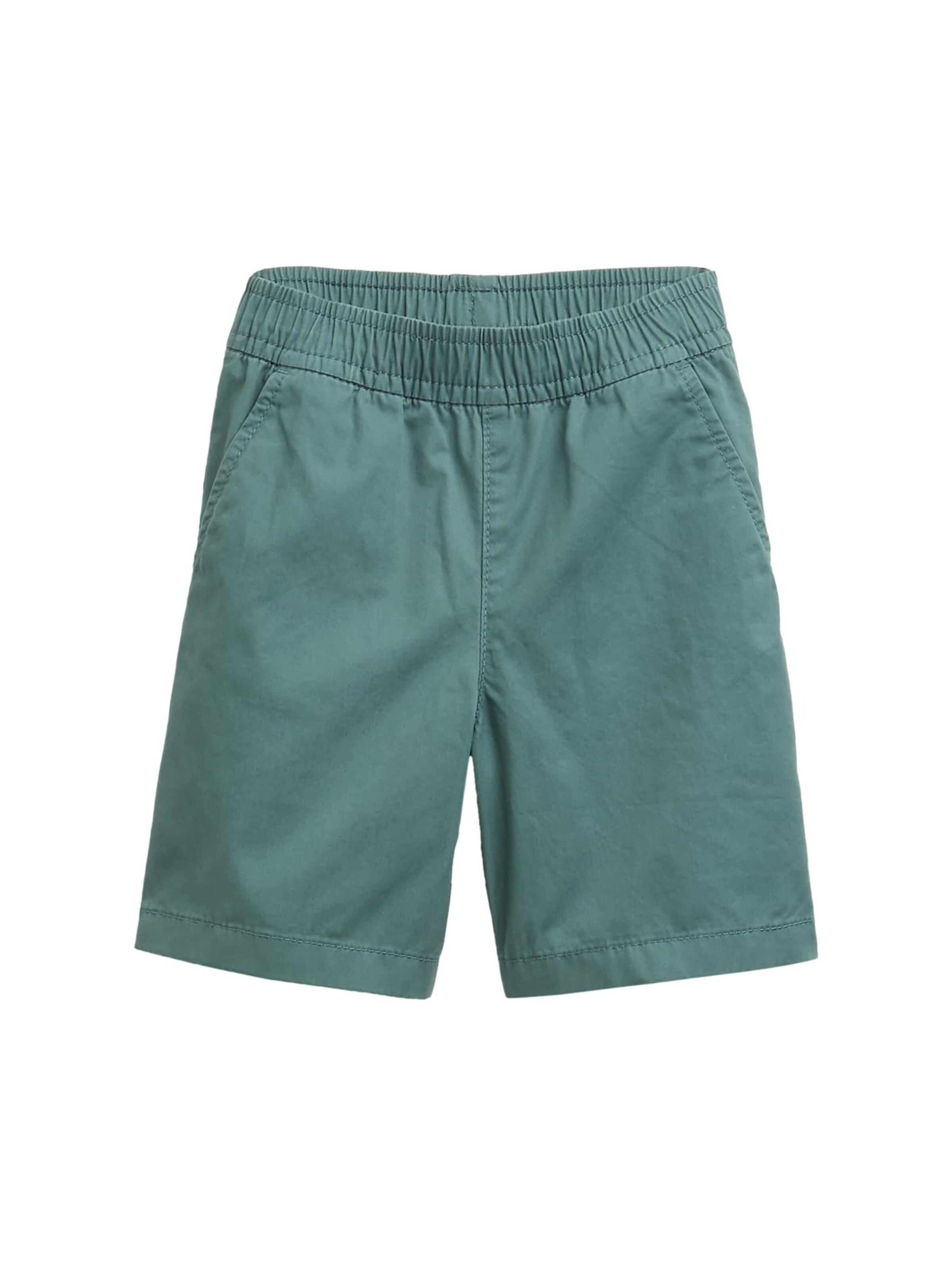TOM TAILOR Loosefit Shorts in Grün: Vorderseite