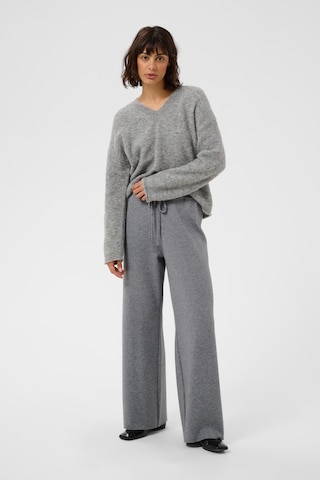 Part Two Wide leg Broek 'Katrie' in Grijs