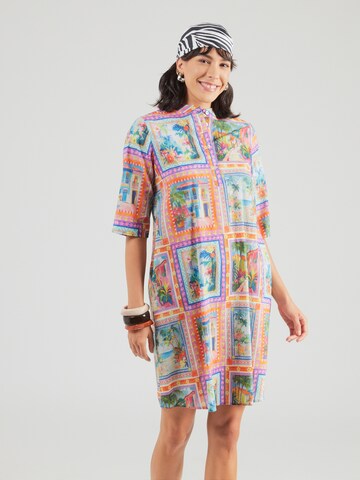 Emily Van Den Bergh Платье в Синий: спереди