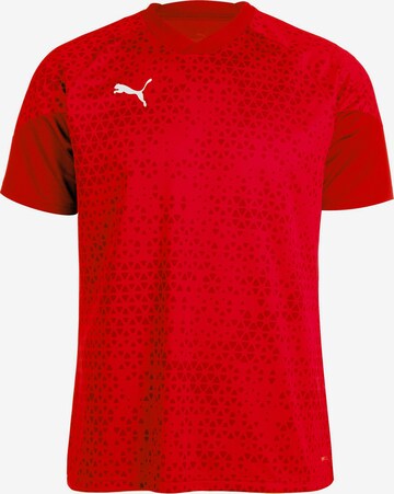 Maglia trikot 'teamCUP' di PUMA in rosso: frontale