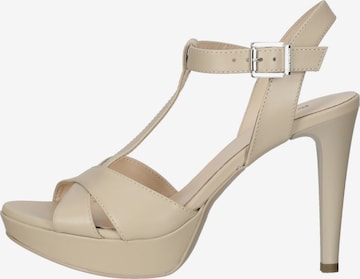 Nero Giardini Strap Sandals in Beige